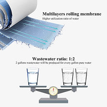 Geekpure Reverse Osmosis RO Membrane 100 GPD Water Filter Replacement-NSF Certificated